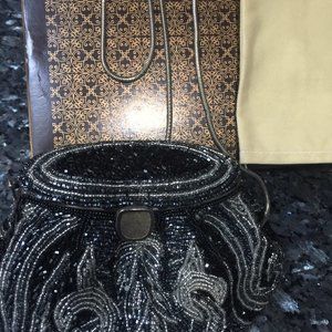 VTG La Royale  Glass Beaded Evening bag